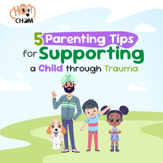Supporting a child through trauma